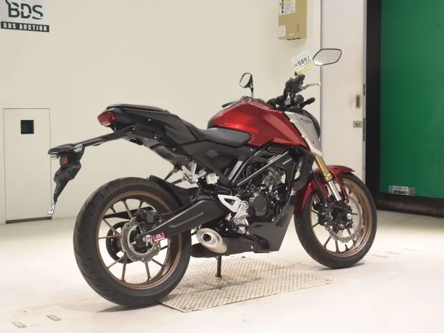 Honda CB125R JC91, красный, фото 5
