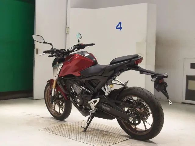 Honda CB125R JC91, красный, фото 6