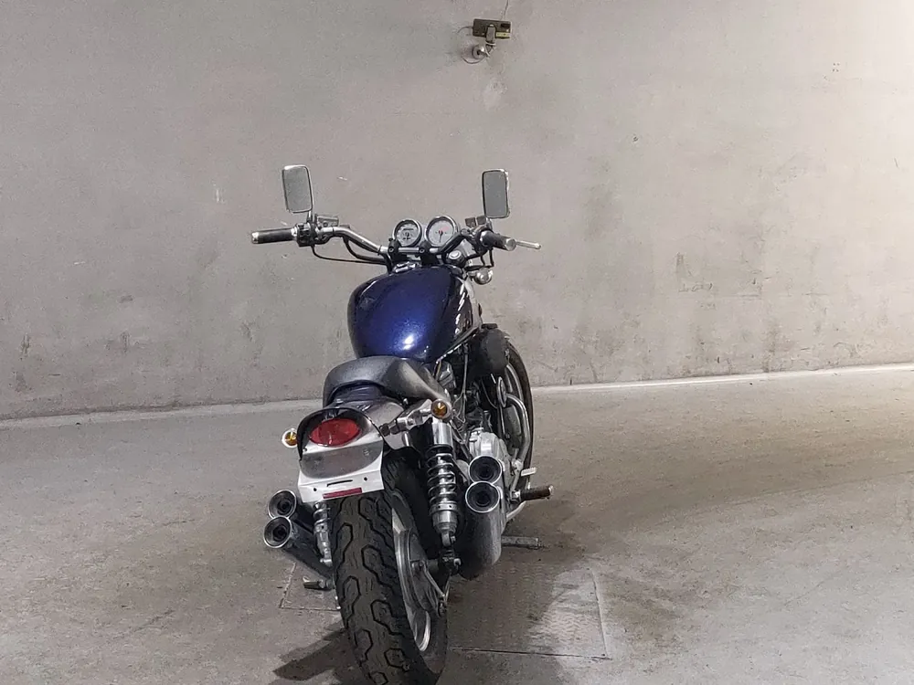 Honda Magna 750 1987, синий, фото 4