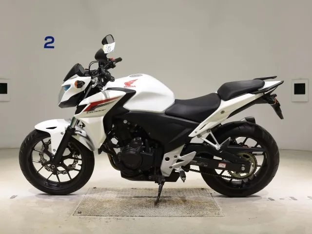 Honda CB400F 2013, белый, фото 2