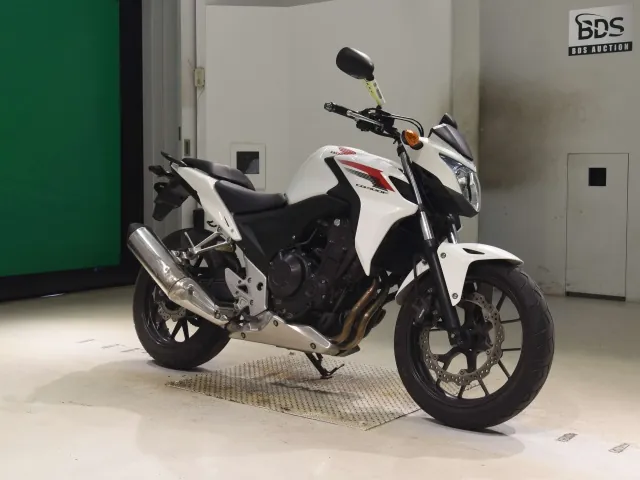 Honda CB400F 2013, белый, фото 3