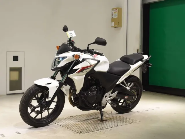 Honda CB400F 2013, белый, фото 4