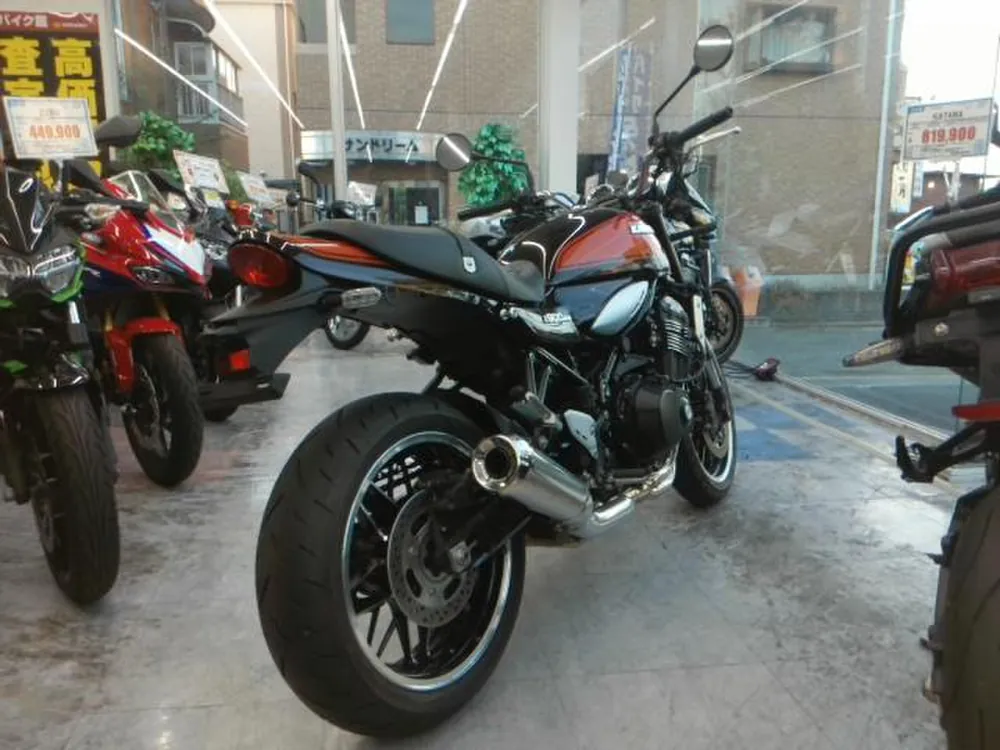 Kawasaki Z900RS 2018, light brown / orange, фото 5