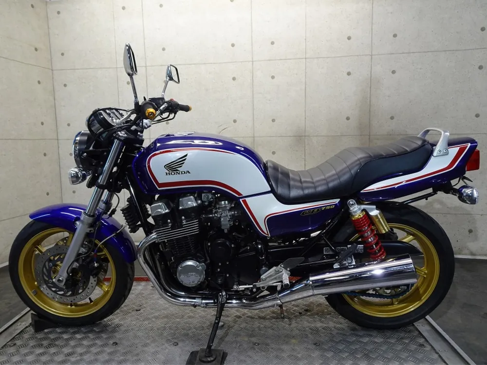 Honda CB750 2005, white / blue, фото 2