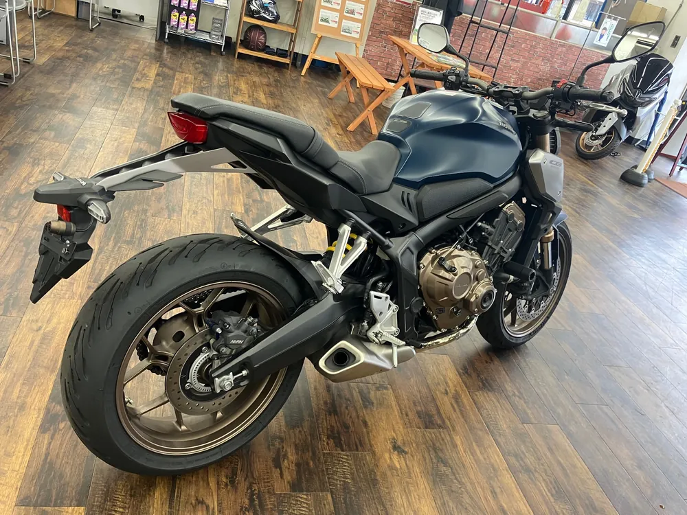 Honda CBR650R 2021, navy blue, фото 3