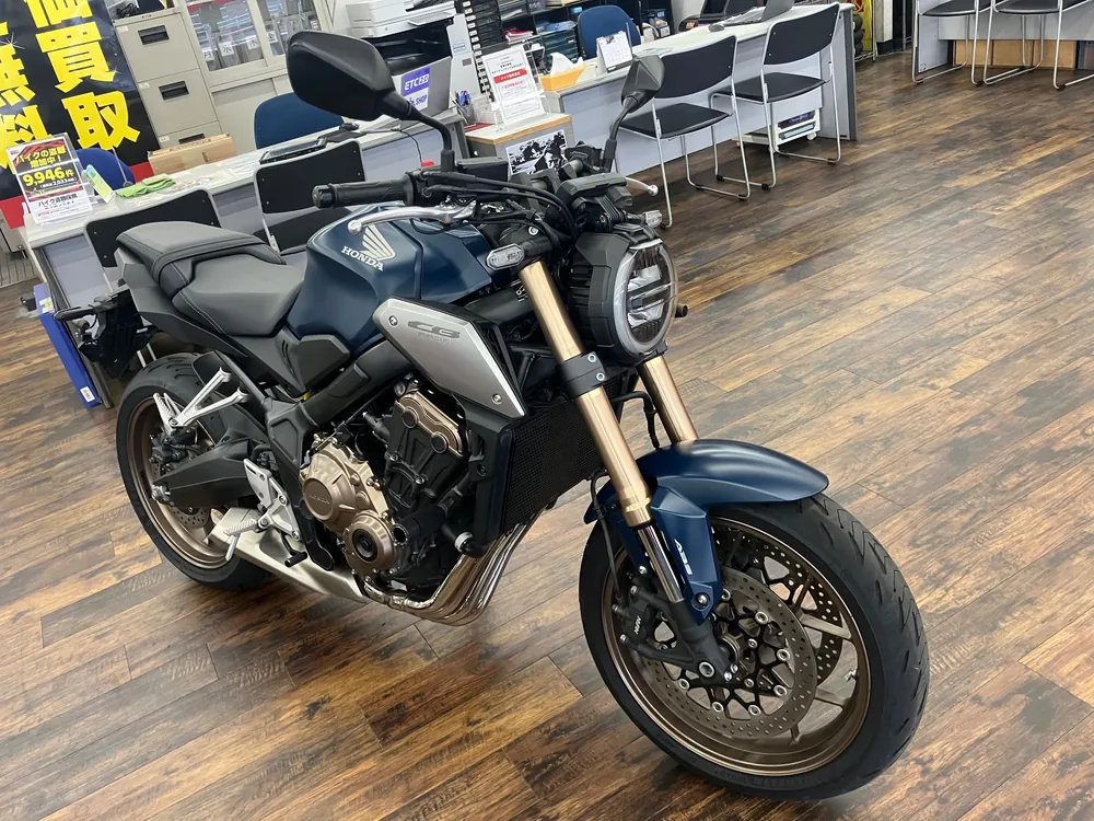 Honda CBR650R 2021, navy blue, фото 4