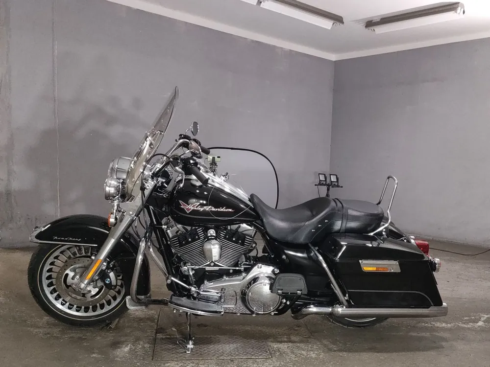 Harley-Davidson FLHR1580 2009, чёрный, фото 2