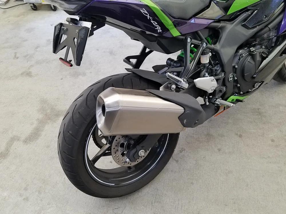 Kawasaki ZX-4R SE 2023, фиолетовый, фото 9