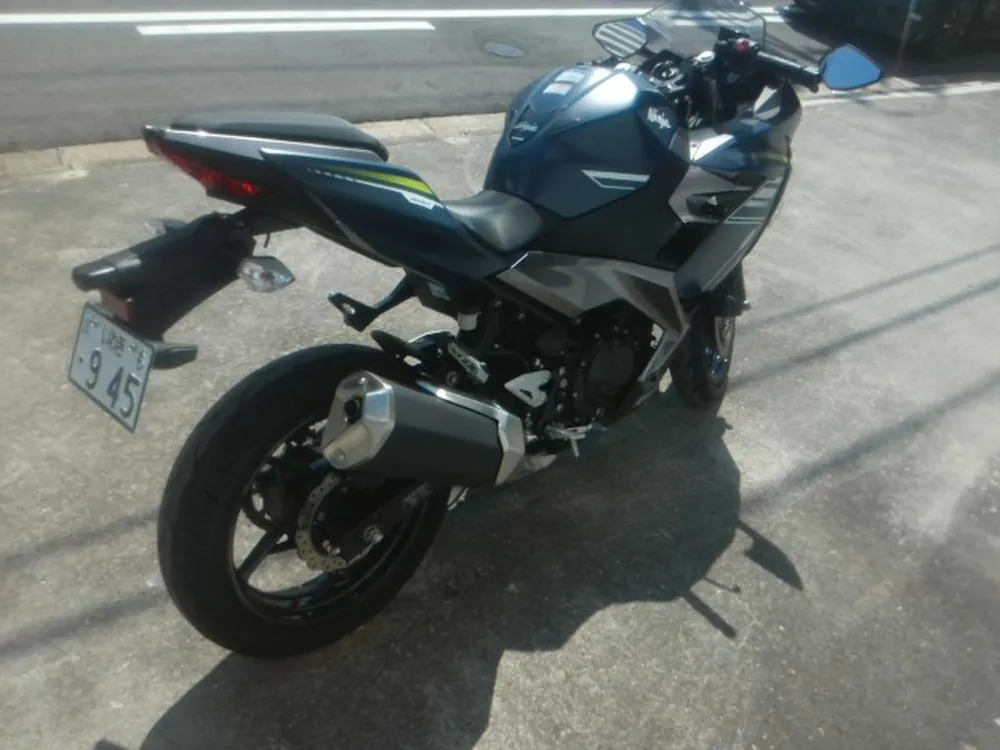 Kawasaki Ninja 400 2021, серый, фото 2