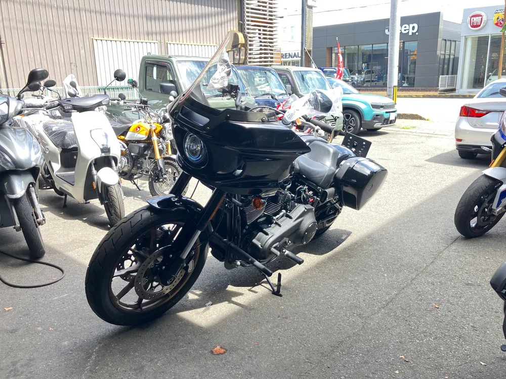 Harley-Davidson FXLRST 2022, чёрный, фото 4