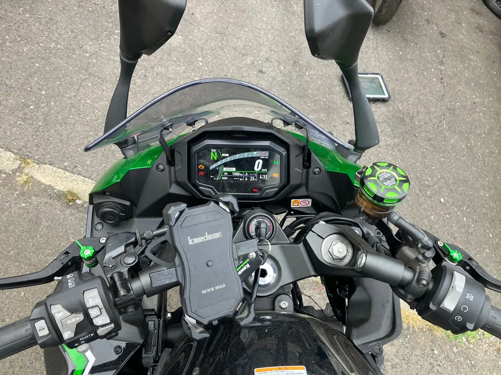 Kawasaki NINJA1000SX 2023, black/green, фото 3