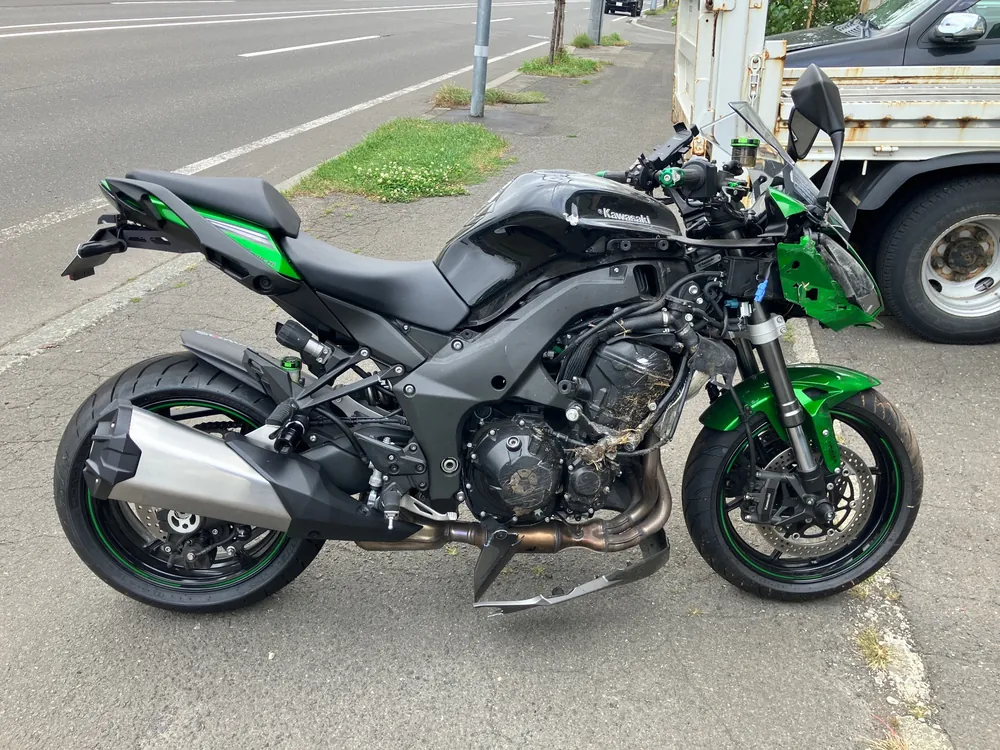 Kawasaki NINJA1000SX 2023, black/green, фото 5