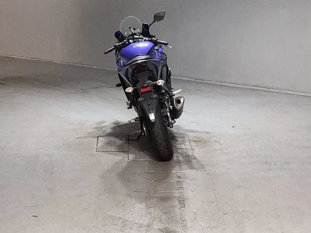 Yamaha MT-03 2019, black / blue, фото 4
