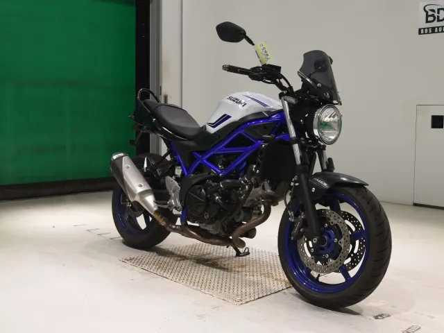 Suzuki SV650 2020, white | blue, фото 3