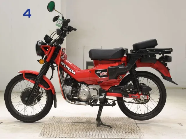 Honda CT125 Hunter Cub, красный, фото 2