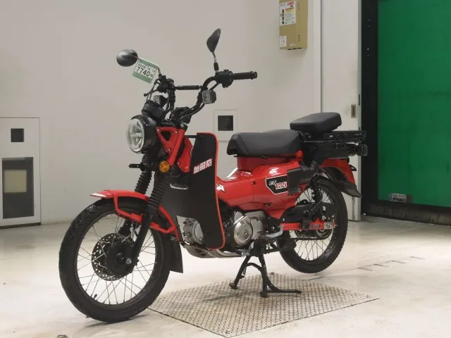 Honda CT125 Hunter Cub, красный, фото 4