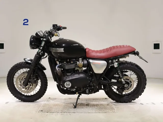 Triumph Bonneville T120 2018, чёрный, фото 2