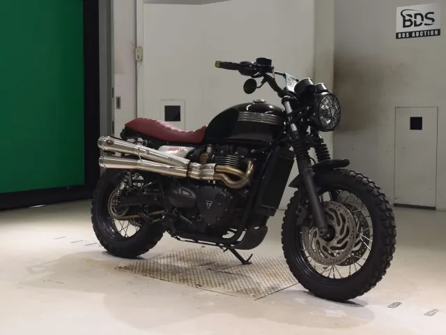 Triumph Bonneville T120 2018, чёрный, фото 3
