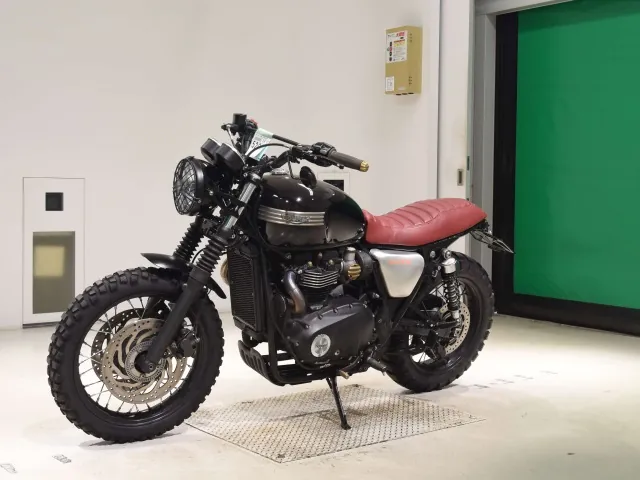 Triumph Bonneville T120 2018, чёрный, фото 4