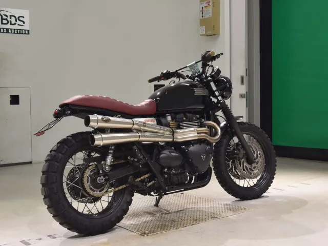 Triumph Bonneville T120 2018, чёрный, фото 5