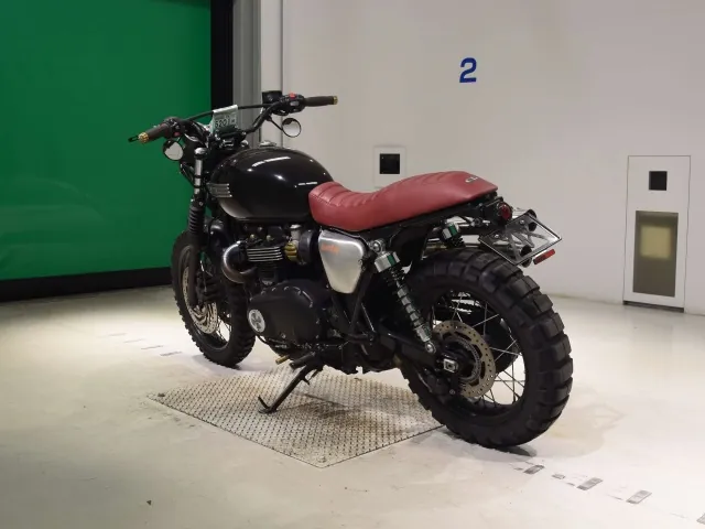 Triumph Bonneville T120 2018, чёрный, фото 6