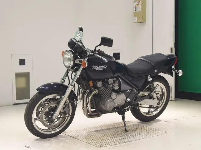 Kawasaki Zephyr 550 2025, navy blue, фото 4