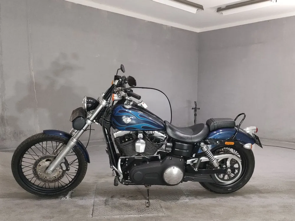 Harley-Davidson FXDWG1580 2011, синий, фото 2