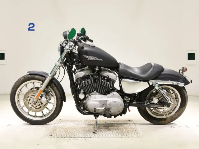 Harley-Davidson XL1200R 2004, matt black, фото 2