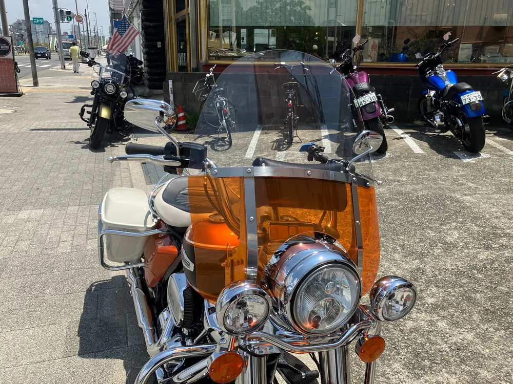 Harley-Davidson FLHFB ELECTRAGLI 2023, оранжевый, фото 14
