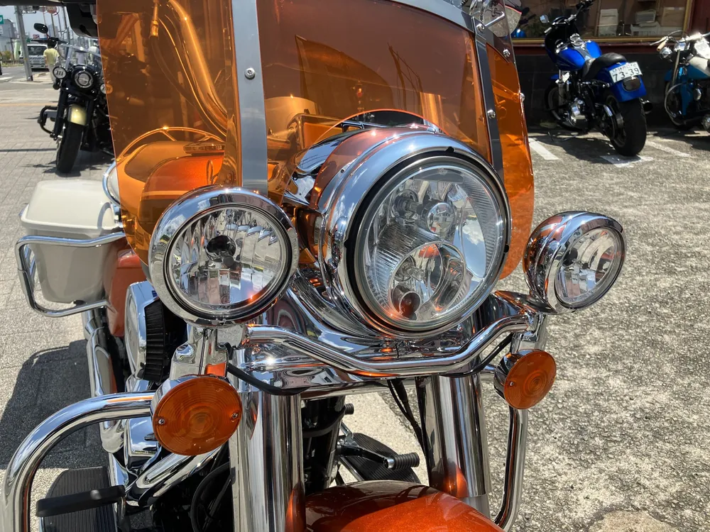 Harley-Davidson FLHFB ELECTRAGLI 2023, оранжевый, фото 15