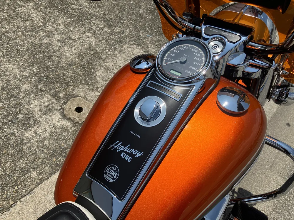 Harley-Davidson FLHFB ELECTRAGLI 2023, оранжевый, фото 18