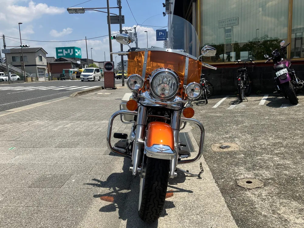 Harley-Davidson FLHFB ELECTRAGLI 2023, оранжевый, фото 4