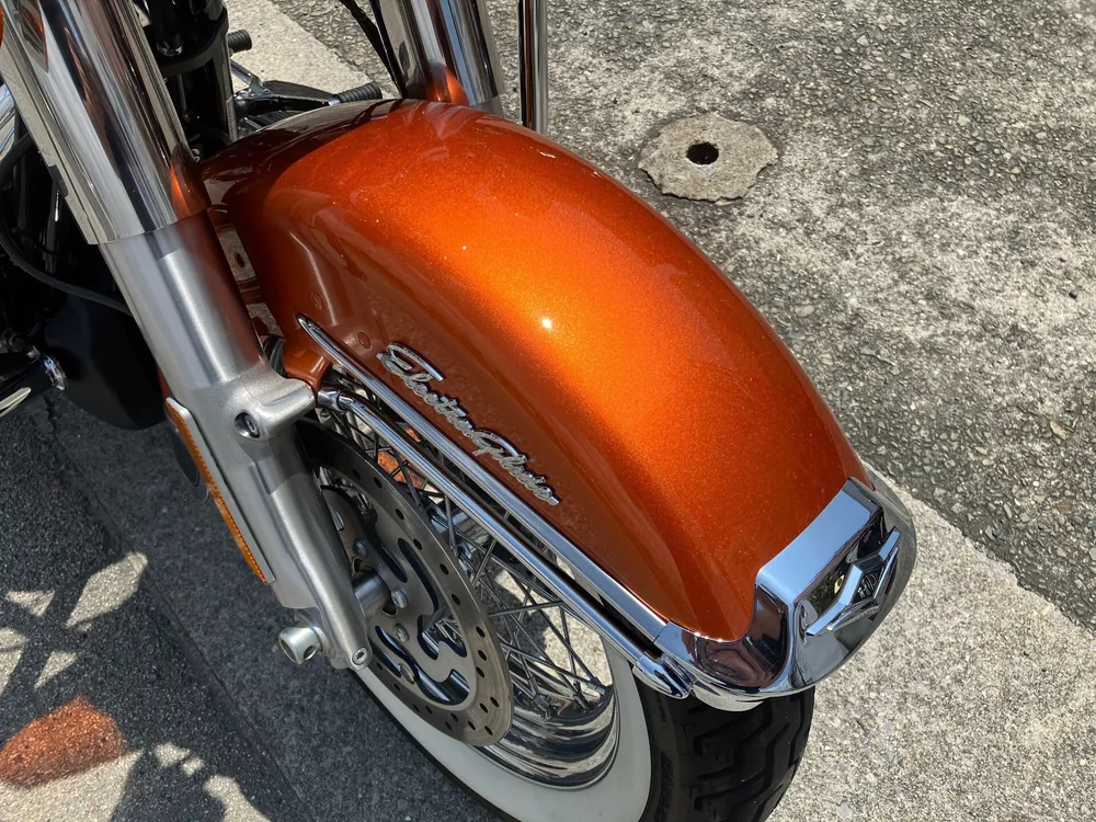 Harley-Davidson FLHFB ELECTRAGLI 2023, оранжевый, фото 6
