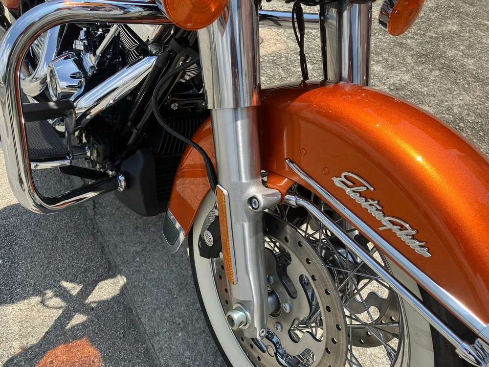 Harley-Davidson FLHFB ELECTRAGLI 2023, оранжевый, фото 10