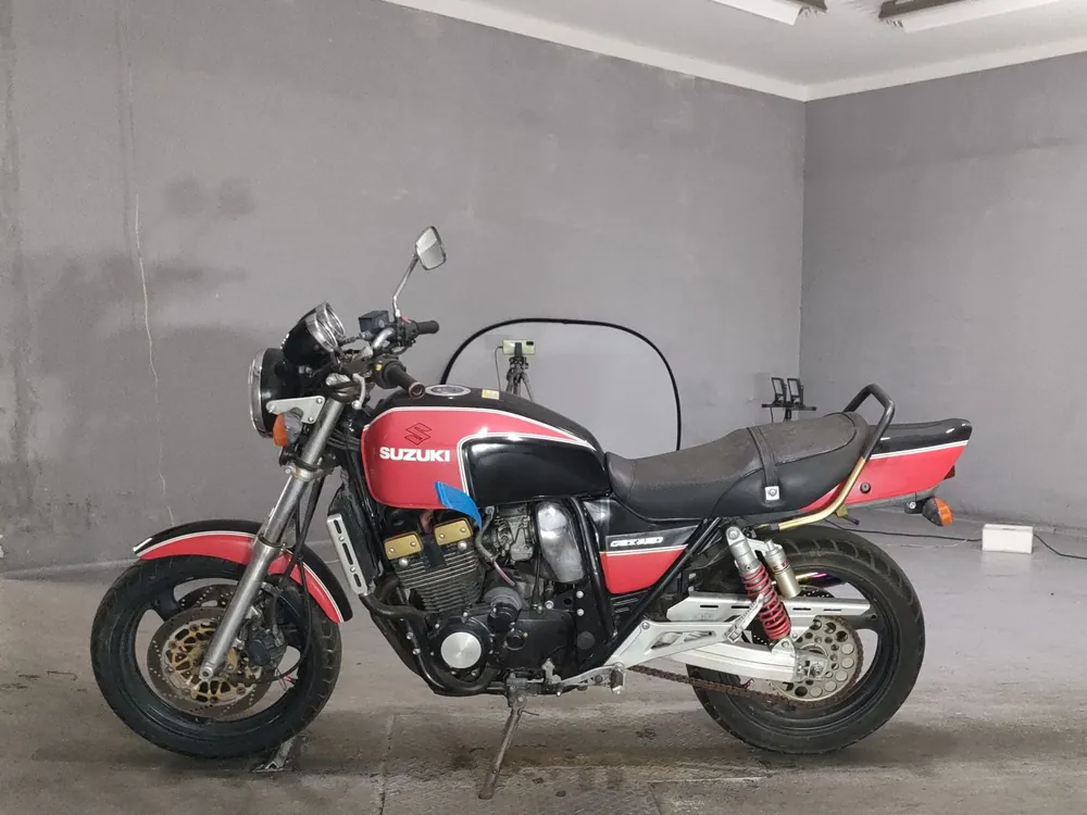 Suzuki GSX400 Impulse 1996, чёрный, красный, фото 2