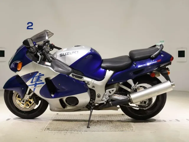 Suzuki GSX1300R Hayabusa 2000, navy blue | silver, фото 2