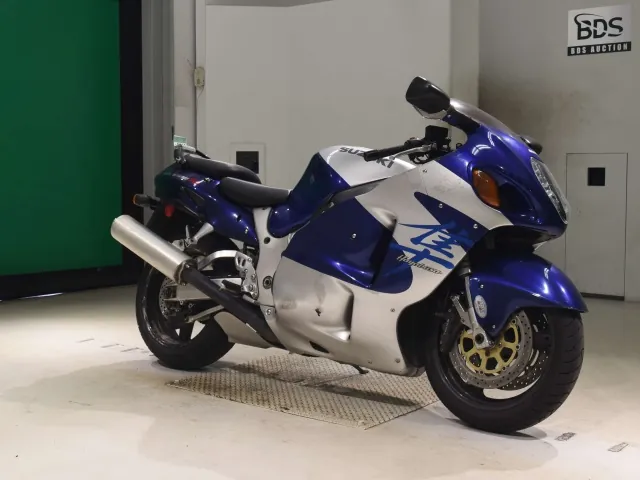 Suzuki GSX1300R Hayabusa 2000, navy blue | silver, фото 3