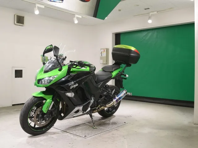 Kawasaki Ninja1000A 2015, чёрный, зелёный, фото 4