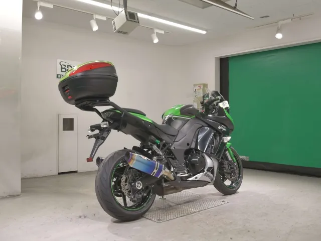 Kawasaki Ninja1000A 2015, чёрный, зелёный, фото 5