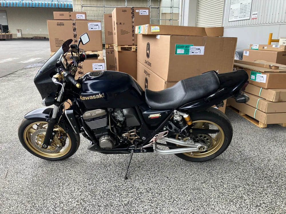Kawasaki ZRX1200R 2003, navy blue, фото 4