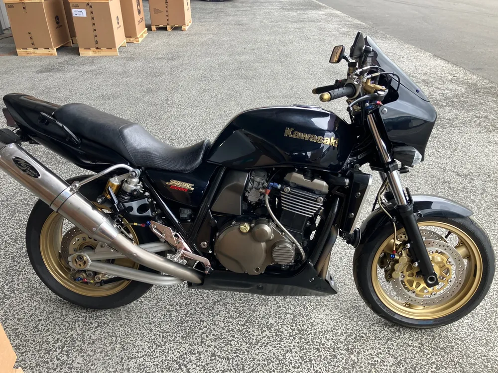 Kawasaki ZRX1200R 2003, navy blue, фото 5