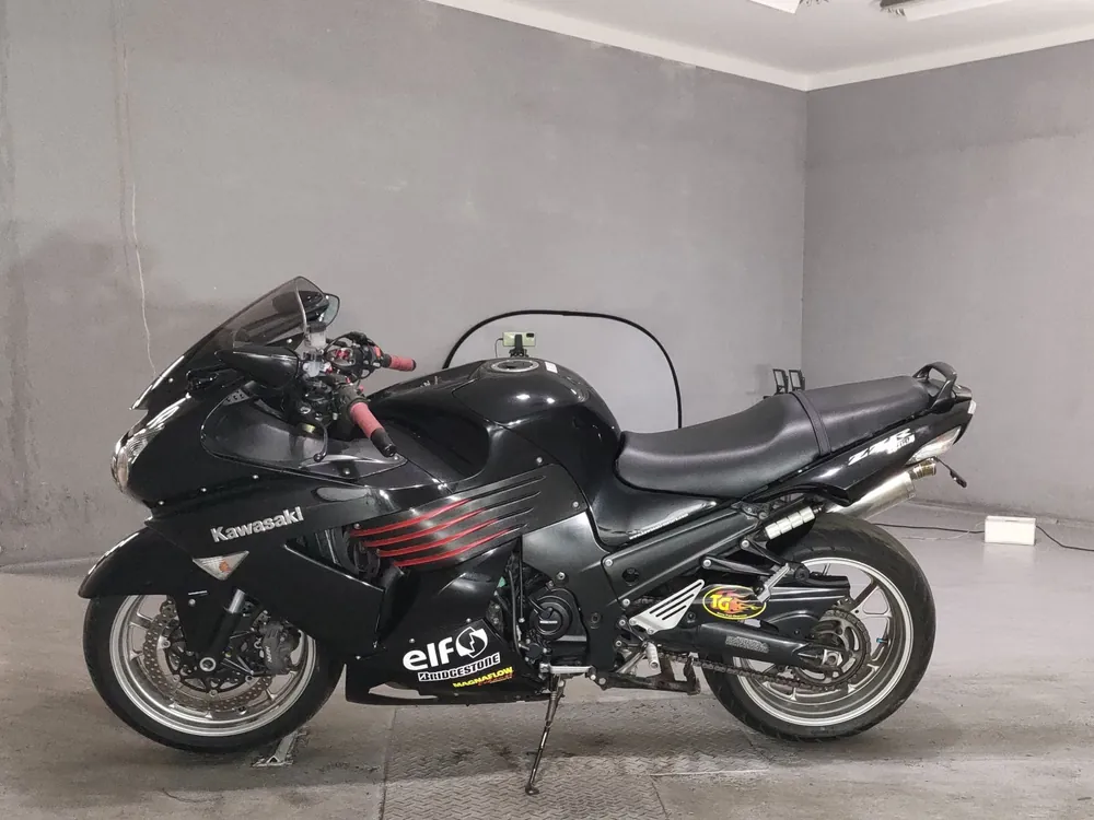 Kawasaki ZX-14 2007, чёрный, фото 2