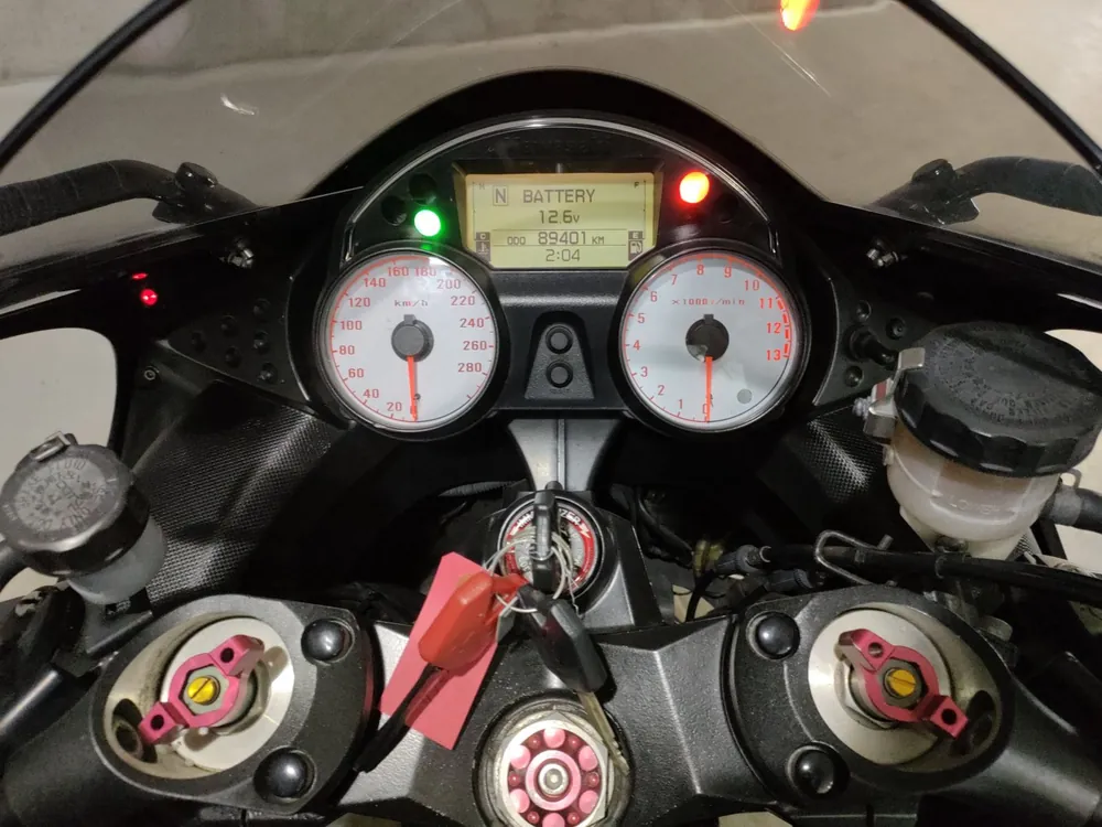 Kawasaki ZX-14 2007, чёрный, фото 5