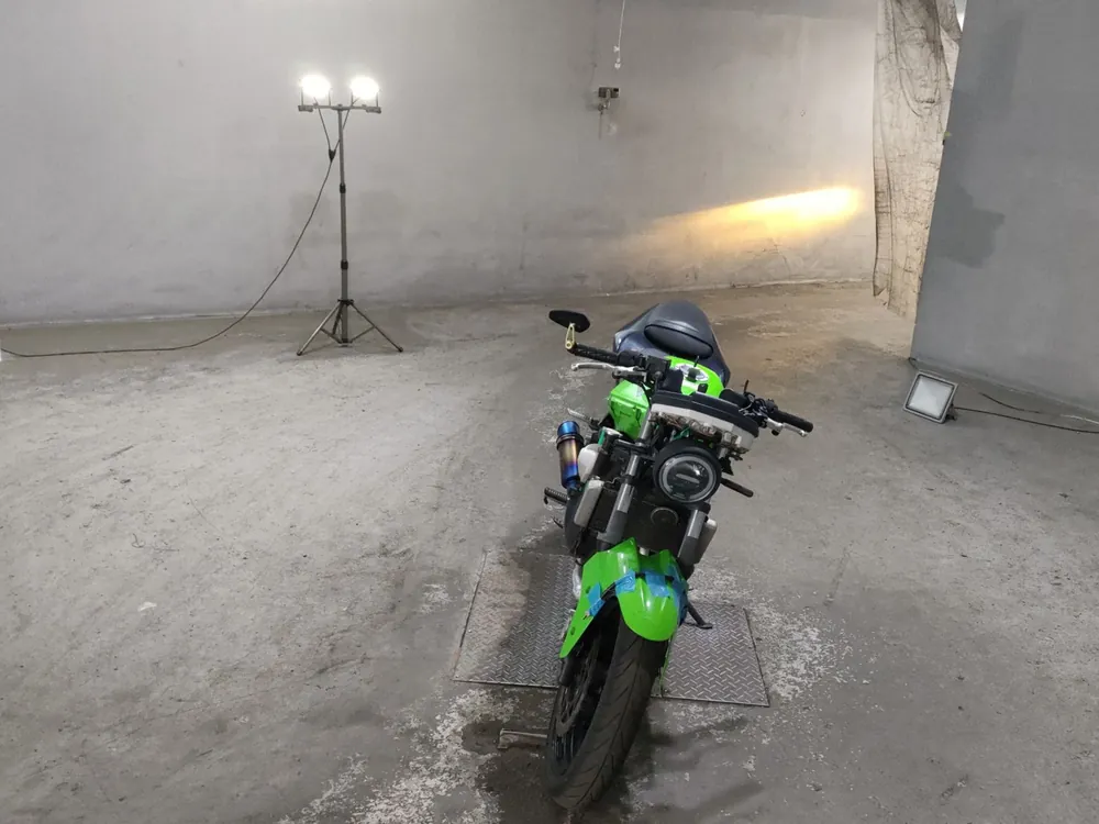 Kawasaki Ninja 250SL, зелёный, фото 3