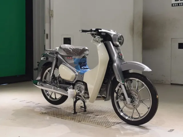 Honda C125-2, серебристый, фото 3