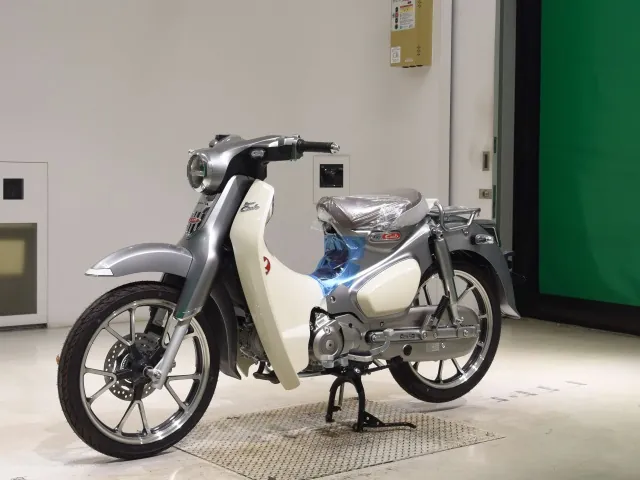 Honda C125-2, серебристый, фото 4