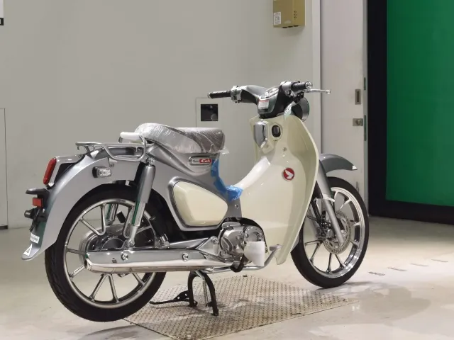 Honda C125-2, серебристый, фото 5