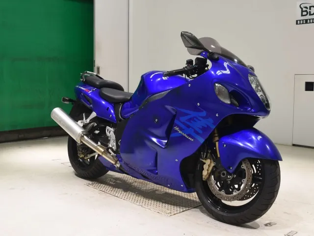 Suzuki GSX1300R Hayabusa 2008, синий, фото 3