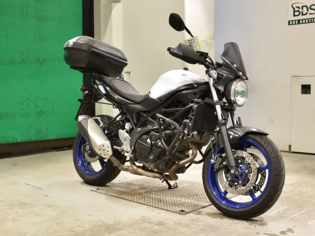 Suzuki SV650 2017, white | blue, фото 3