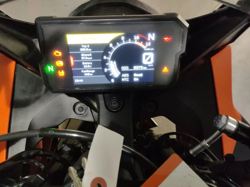 KTM RC 390 2023, оранжевый, фото 5
